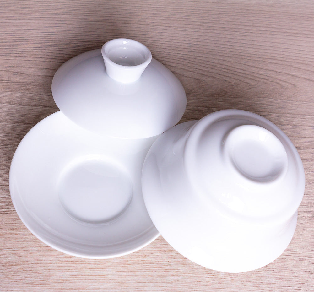 White Porcelain Gaiwan, 120 ml